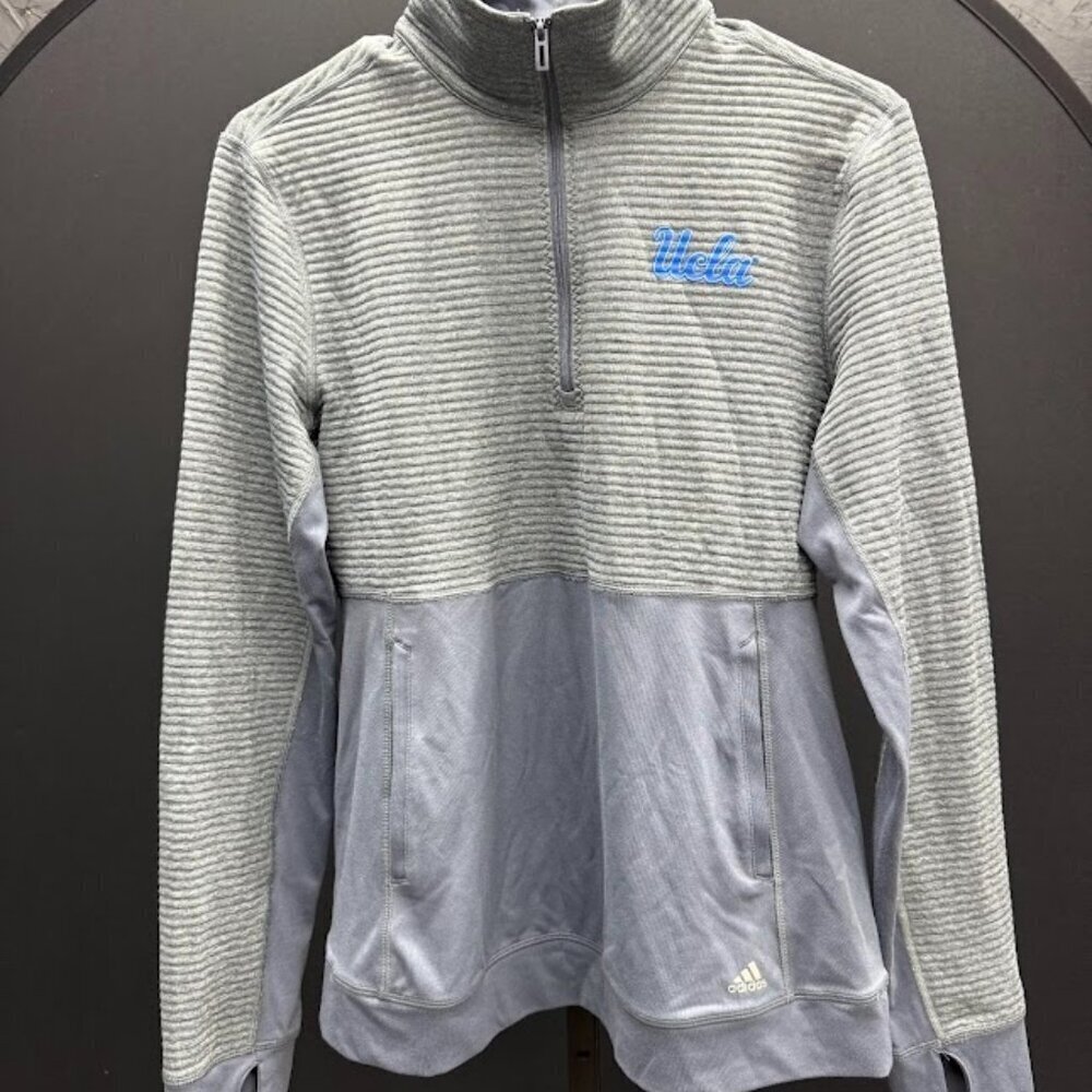 Adidas UCLA 1/4 Zip Pullover Sweatshirt